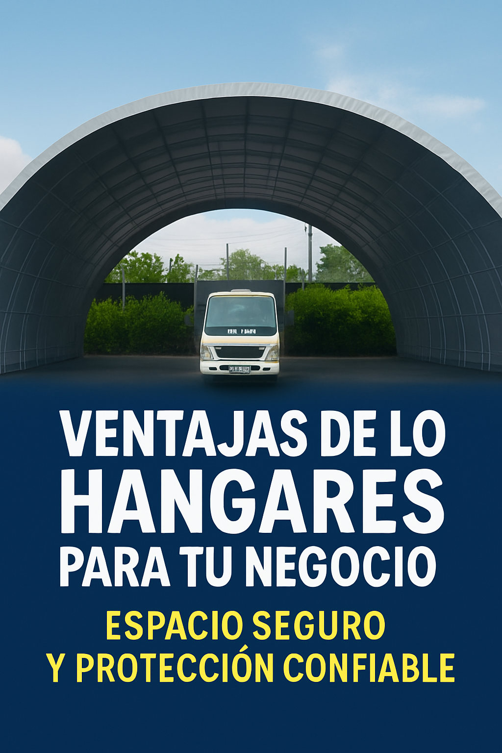 Ventajas de los hangares para tu negocio: espacio seguro y protección confiable